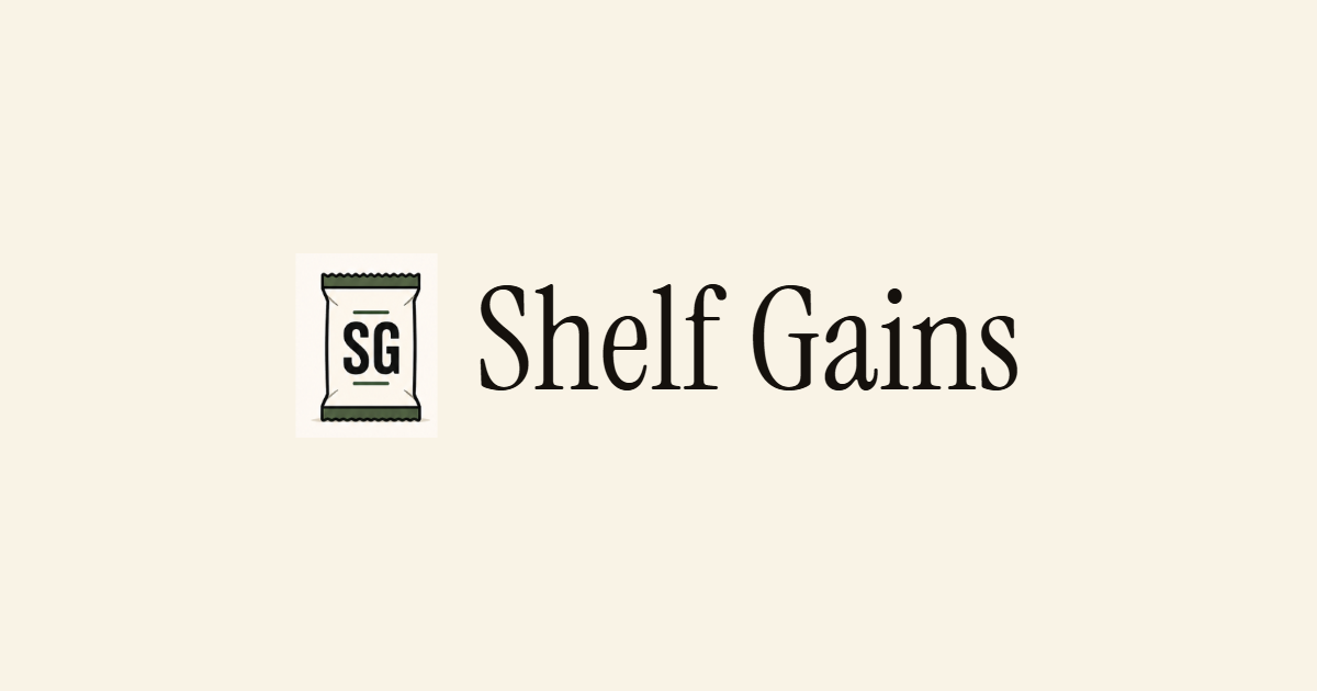 I built a site that ranks off-the-shelf protein snacks with a "Gaindex" score, since I was tired of  logo